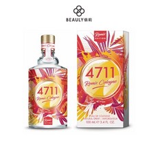 4711 Remix Cologne 葡萄柚樂園古龍水 100ml, 1個