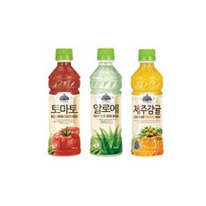아트박스/마전동상회 웅진 가야농장 과일 주스 음료 340ml 24개