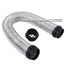 설치가 쉬운 벤트 에어 자동차 히터 분배용 덕트 덕트 덕트 호스 80MM