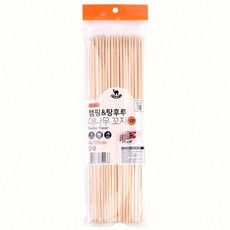 대나무 꼬지 28cm 50개입 그릴 바비큐 간편 조리 핏볼 직화 용, 본상품