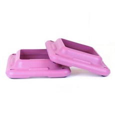 계단운동 스텝박스 스태퍼 스트레칭 힙업 스쿼트 도구, 110cm 베이스 퍼플 2개