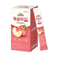 직영 뉴케어 복숭아젤리 스틱 (25g x 15포), 15개