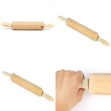 손잡이 나무밀대 밀가루반죽밀대 제빵밀대