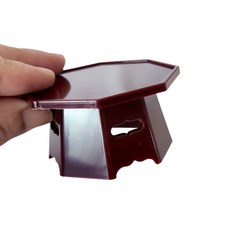 미니어쳐원형교자상L 2color 인형집꾸미기소품, 브라운, 1개