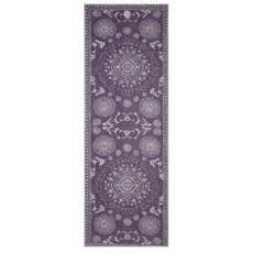 Manduka 限量款環保瑜珈舖巾 Yogitoes 隔絕公用墊 專利止滑顆粒 吸汗衛生 可機洗 長173cm寬61cm, Gejia Purple, 1個