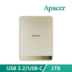 Apacer AS724 1TB 外接式SSD, 詳見商品說明, 1GB