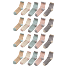 윈썸잇 20켤레세트 여성 겨울 수면 양말, 20개