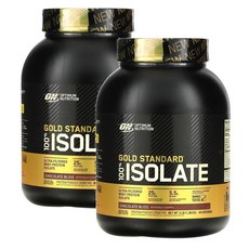 Optimum Nutrition 옵티멈 뉴트리션 골드 스탠다드 아이솔레이트 초콜릿 블리스 1.36kg, 2개