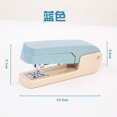 360度旋轉訂書機 學生辦公用品, 1個, 旋轉訂書機, 綠色 360度旋轉+可釘20張