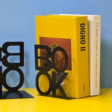 유니크한 데스크용 북엔드 책지지대 거치대 2P ori+464kN