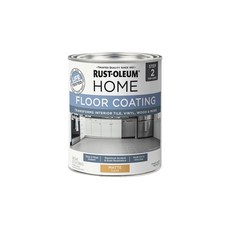 RUST-OLEUM 樂立恩 地板保護漆 1公升裝 水性 防水 耐刮抗污, 1個, 半光澤 ( 發票)