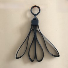 코브라커프스 수갑 케이블타이 더블 커프스, 검은 색, 1개