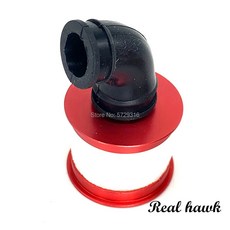 1pcs 1/10 RC 모델 니트로 자동차 예비 부품 알루미늄 에어 필터 HSP 02028 94122 94166 94177 94188, Red