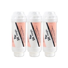 SK 매직 ETCBID6000MF 정수 나사식비데 필터 3개이월용, 3개