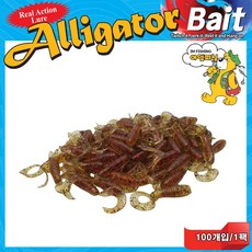 JRC 엘리게이터 트리플2인치 벌크100개입/Tripple 40B/쏘가리 꺽지 볼락 전갱이, 1개