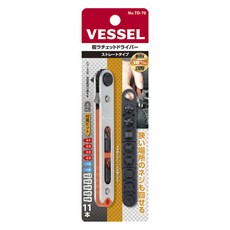 베셀 플랫 라쳇 드라이버 스트레이트 타입 비트 11개입, 1개