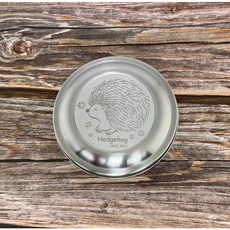 台灣製316不鏽鋼兒童隔熱碗附湯匙 卡通造型 防燙隔熱 幼稚園午餐適用, 1個, 毛刺蝟, Silver, 隔熱碗附湯匙