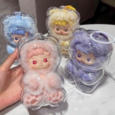 팝마트 하치푸푸 젤리곰 케이스 구미베어 아크릴 보호 케이스 HACIPUPU, 1개