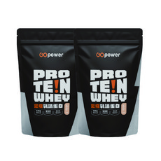 GOpower 濃縮乳清蛋白 經典奶茶口味, 1kg, 2個