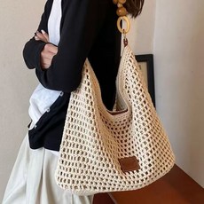 ZARA 자라 네트백 라탄 니트 숄더백 여름 가방 바캉스 내추럴 에코백 썸머 니트 토트백