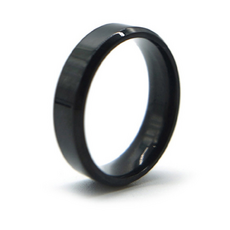 지피상점 남자검정반지 써지컬스틸반지 블랙반지