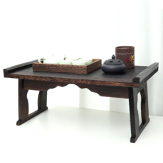 러블리썬 다과상 호족반 원목 개다리소반 손님 차상 좌상 접이식