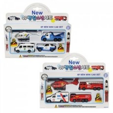 세계유통] NEW 4P 경찰소방세트, NEW 4P 소방세트, 1개