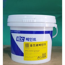 KCC 숲으로바인더 3kg 수성프라이머 하도 투명, 1개
