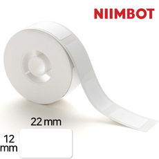 님봇 D11/D110 프린터 전용 라벨지 화이트 12 x 22 mm, 250칸, 1개
