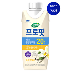 셀렉스 프로핏 완전단백질 드링크 밀크바닐라, 250ml, 4박스