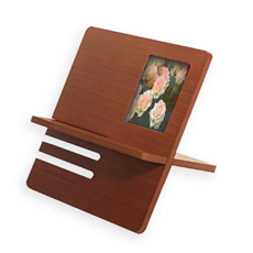 원목 독서대 접이식 스탠드 우드 책 거치대 공부 아이패드 엠디에프 태블릿 컴퓨터 보조대 책받침 액자형