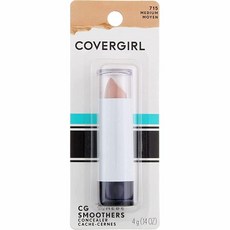 COVERGIRL 스무더스 모이스처라이징 컨실러 튜브 1개(4.0g/0.14온스), 미디엄