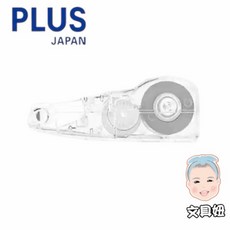 PLUS 普樂士 MR 滾輪修正帶 替換帶, 1個, 透明-內帶5mm(袋裝), 透明