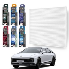 현대모비스 그랜저 에어컨 필터 방향제세트, 그랜저 HG 11-17년, 02번 필터+포레스트