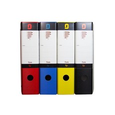 A4 와이어식 바인더 7cm 파일 서류철 화일케이스 dok464nI, 1단, 파랑