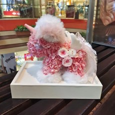 永生花獨角獸玫瑰花禮盒，網紅閨蜜情人節生日禮物，擺件幹花束, 獨角獸-17