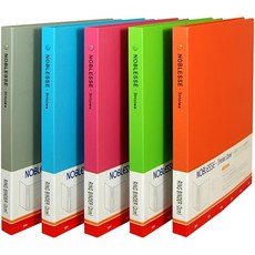 A4 노블레스 3공 링바인더 (O링/2cm) NB32, 분홍, 1개