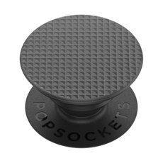 PopSockets MagSafe용 PopGrip 마그네틱 폰 그립 및 스탠드 교체 가능한 상단 아이폰 MagSafe 케이스용 안전한 그립 핸즈프리 시청을 위한 킥스탠드, Adhesive, Knurled Black