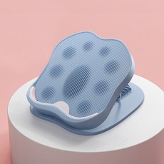 왓츠댓 레그 스트레칭 보드 종아리 발받침대 풋스툴 발목경사대, 블루