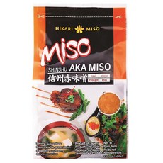 Hikari Miso 히카리 시로 미소 화이트 정통 일본 페이스트 무첨가 400g, 400 g (1er Pack), Red miso paste, 1개