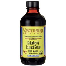 SWANSON 斯旺森 超液體接骨木提取物糖漿, 1瓶, 118ml