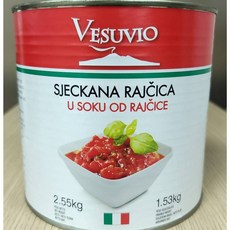 FIAMMA 義大利整粒蕃茄 Vesuvio 切碎蕃茄丁, 1罐
