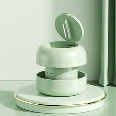 便攜藥片研磨切藥器多功能藥片研磨器磨藥粉器小藥盒切割分裝藥盒, 1個, 綠色:無規格