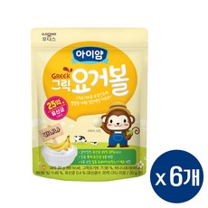 아이얌 그릭요거볼, 바나나맛, 20g, 6개