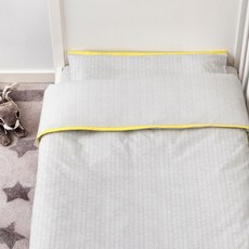 이케아 클렘미그 유아용침대침구3종 그레이 003.731.94 /이케아 KLAMMIG 유아이불커버 / 이케아 유아용 침대침구 3종 00373194, 1개