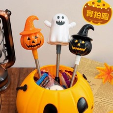 萬聖節派對可愛幽靈彈簧棒，趣味搞怪裝飾兒童節慶玩具，派對氣氛必備，兒童玩具首選, 選擇障礙包色組3入, 1套