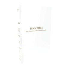 (영문도서) Kjv Pocket New Testament with Psalms and Proverbs Softcover White Red Letter Comfort Print Paperback, Thomas Nelson, English, 9781400334827