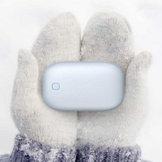 양손발열 충전식 손난로 핫팩 핸드워머5200mAh, 모던블랙, 스피디5200