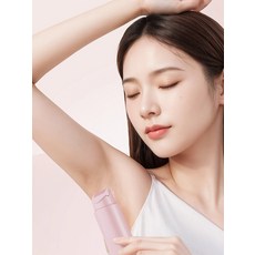 하우즐 겨드랑이털제거 셀프 제모 겨드랑이털 면도기, 기본 제모기 종류, 핑크 프리미엄 이중날, 기본 색상