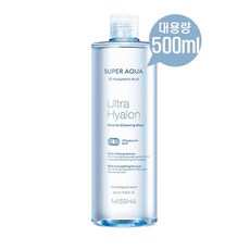 수퍼 아쿠아 울트라 히알론 미셀라 클렌징 워터 500ml, 1개